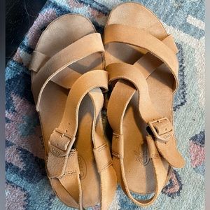 Brand New Suede Chacos sandals